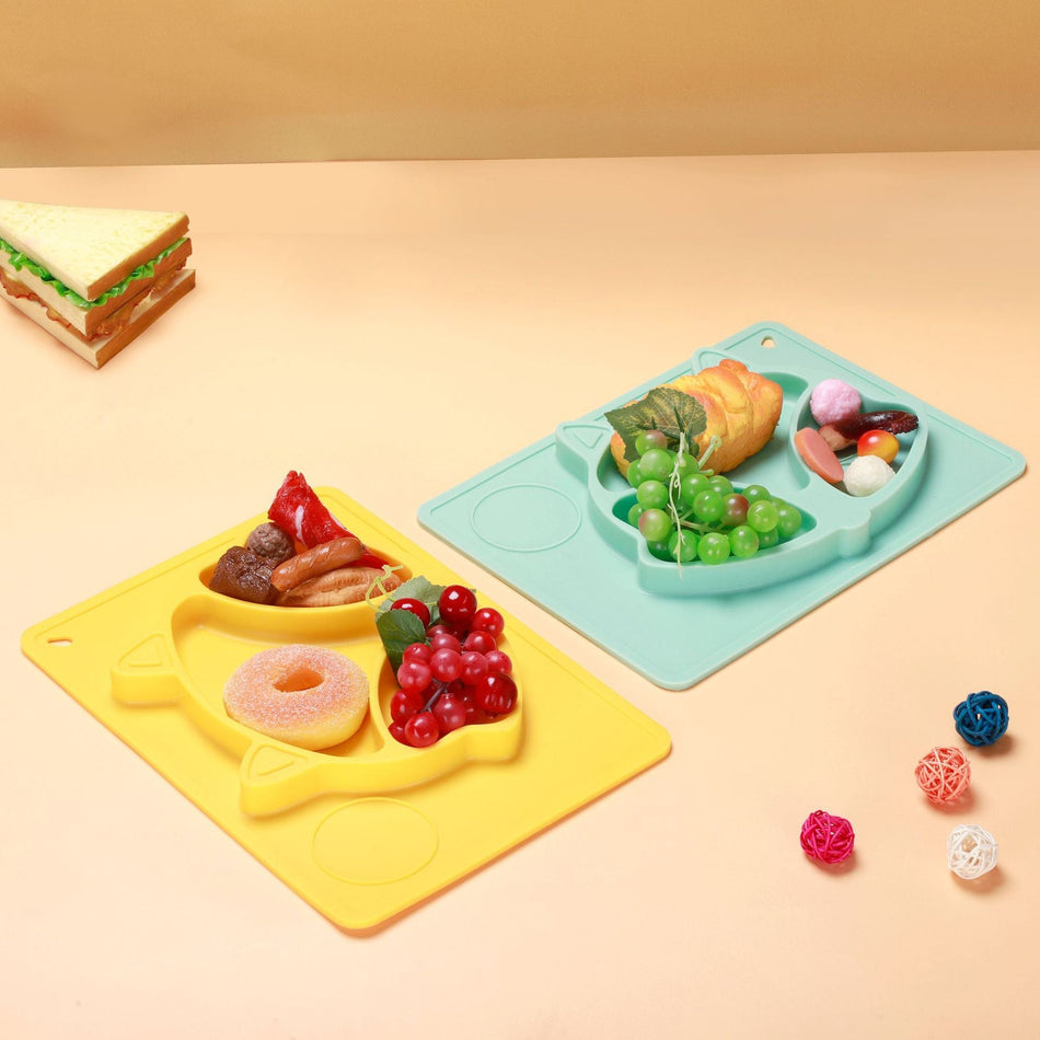 Patented Food-Grade Silicone Suction Plate