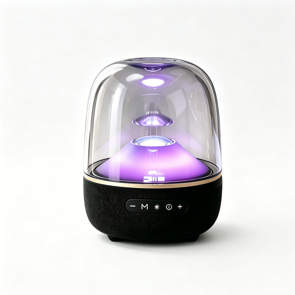 Harman Glass Bluetooth Speaker with High Power Desktop Audio