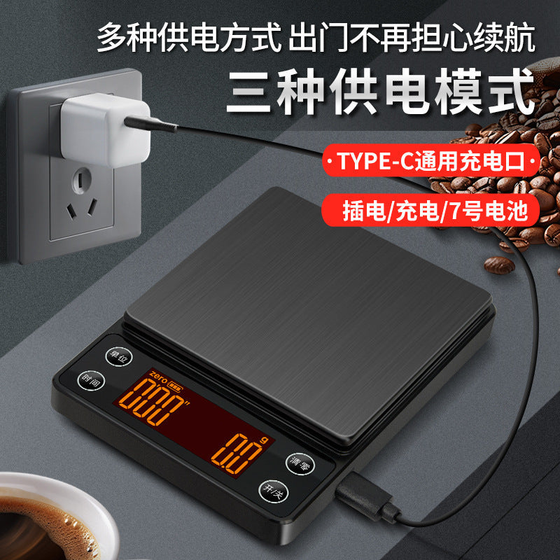 High-Precision Electronic Coffee & Kitchen Scale