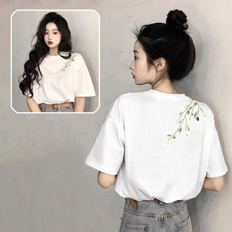 Premium Cotton Graphic T-Shirt with Relaxed Everyday Fit