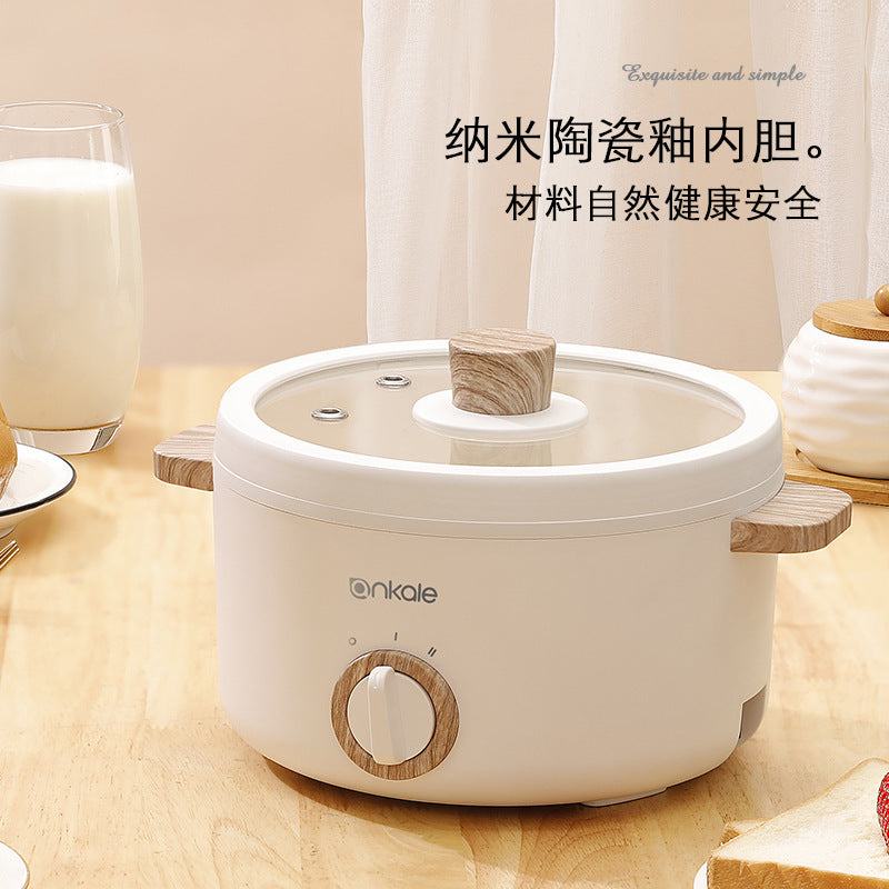Ceramic Multifunctional Electric Cooker with Steamer