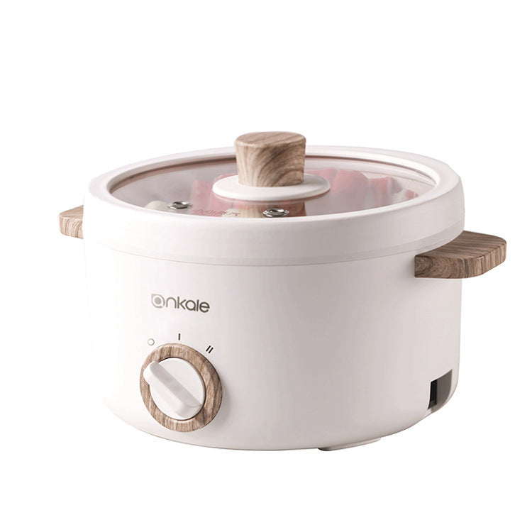 Ceramic Multifunctional Electric Cooker with Steamer