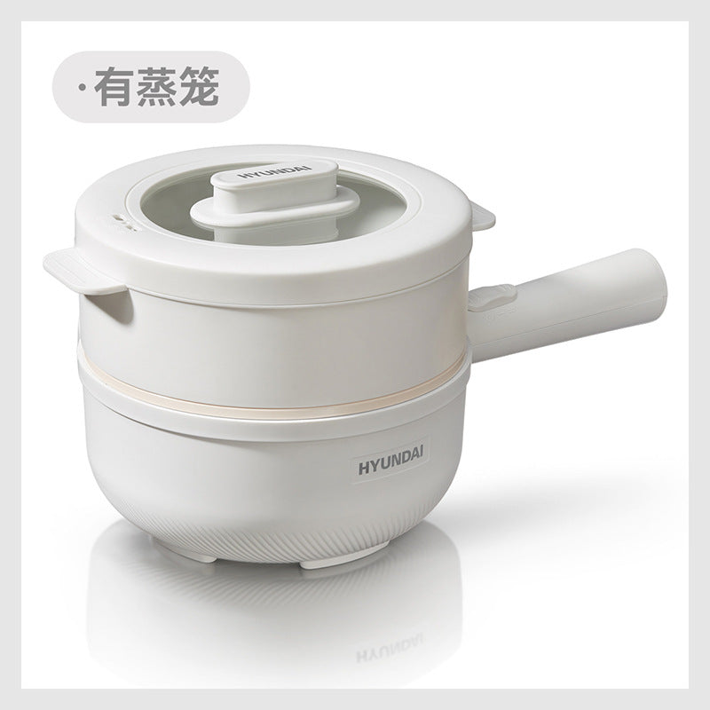 All-In-One Ceramic Electric Cooking Pot with Steamer