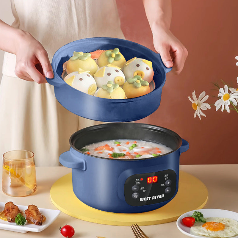 Klein Blue Smart Electric Cooking Pot, Reservation Timer