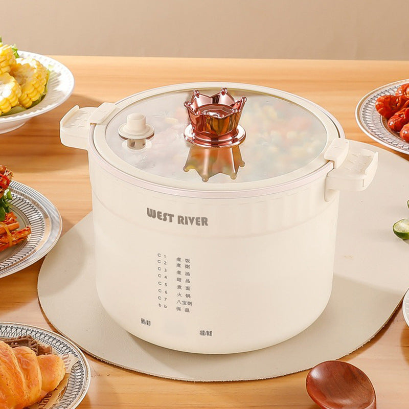 Mini Ceramic Micro-Pressure Electric Hot Pot for One