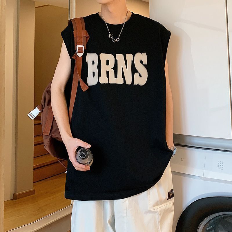 Men's Pure Cotton Sleeveless Sports Vest