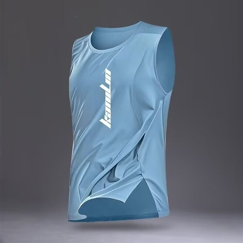 Men's Ice Silk Running Vest Quick Dry