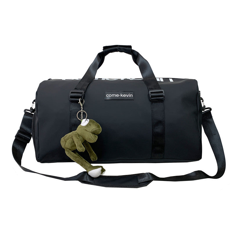 Large Capacity Sports Travel Bag with Shoe Compartment