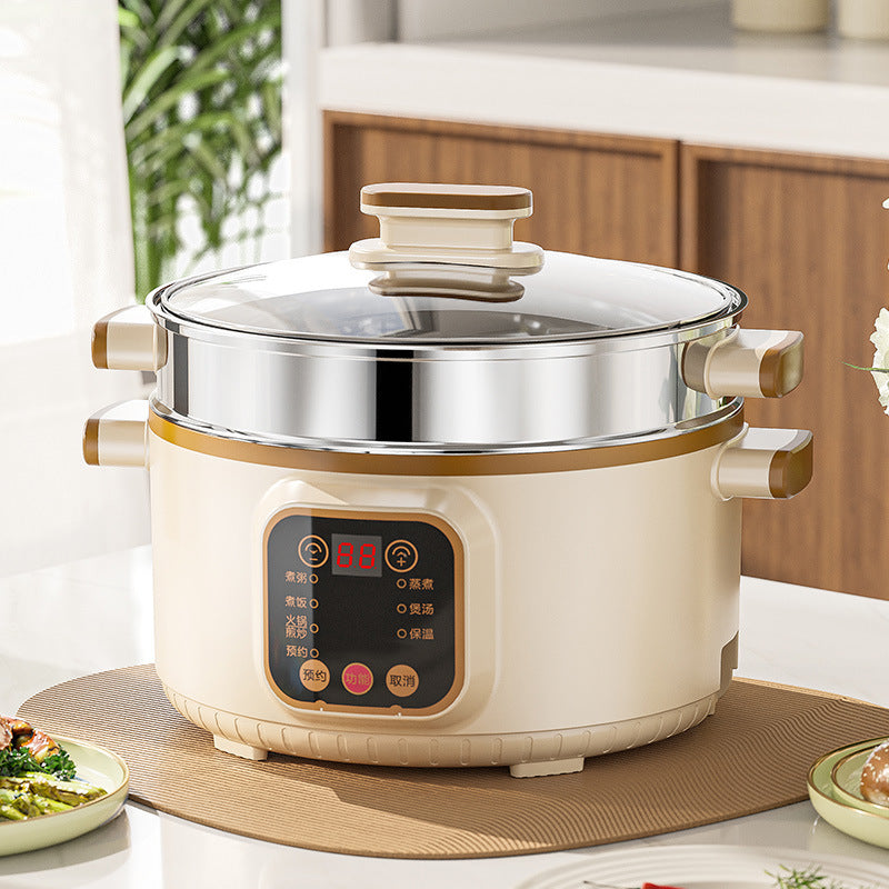 PTFE Electric Cooking Pot, Mechanical or Smart Control