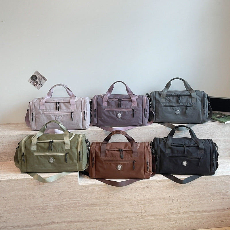 Large Capacity Wet Dry Separation Sports Travel Bag