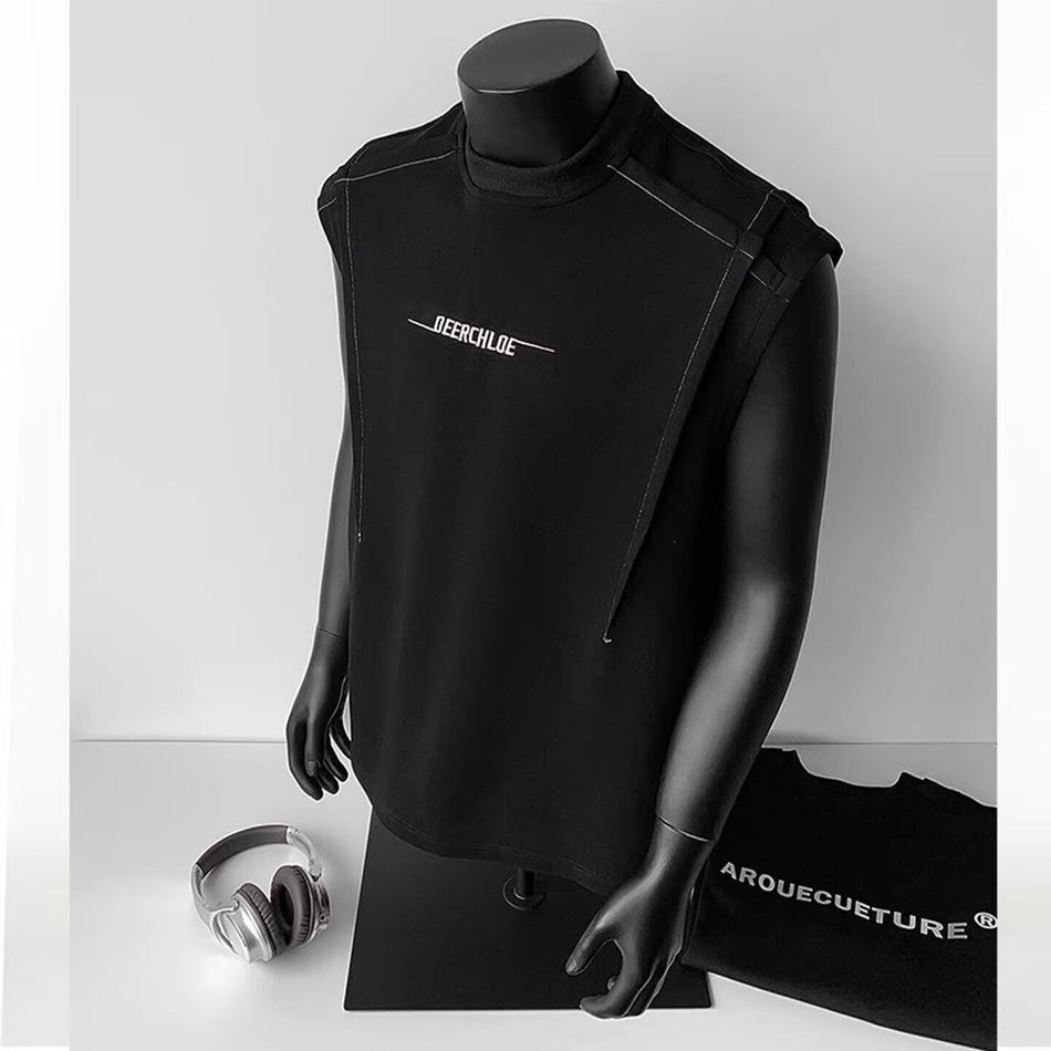 Men's Oversized Sleeveless Loose Fit Vest