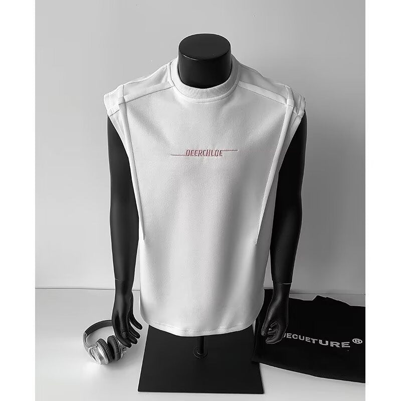 Men's Oversized Sleeveless Loose Fit Vest
