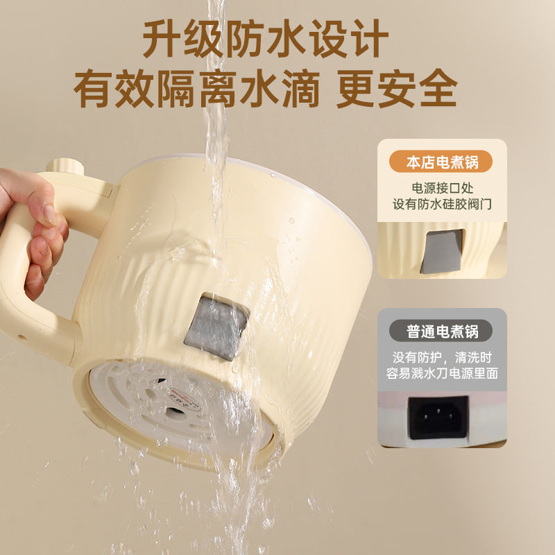 Double-Layer Ceramic Electric Cooking Pot, Manual or Smart