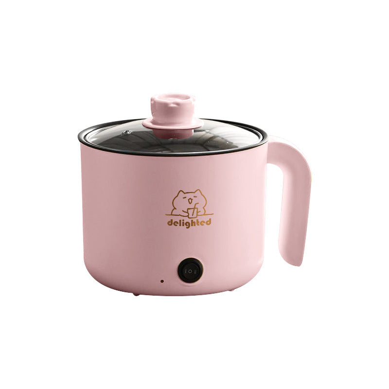Multifunctional Electric Hot Pot, Pink or Blue, 1.8L
