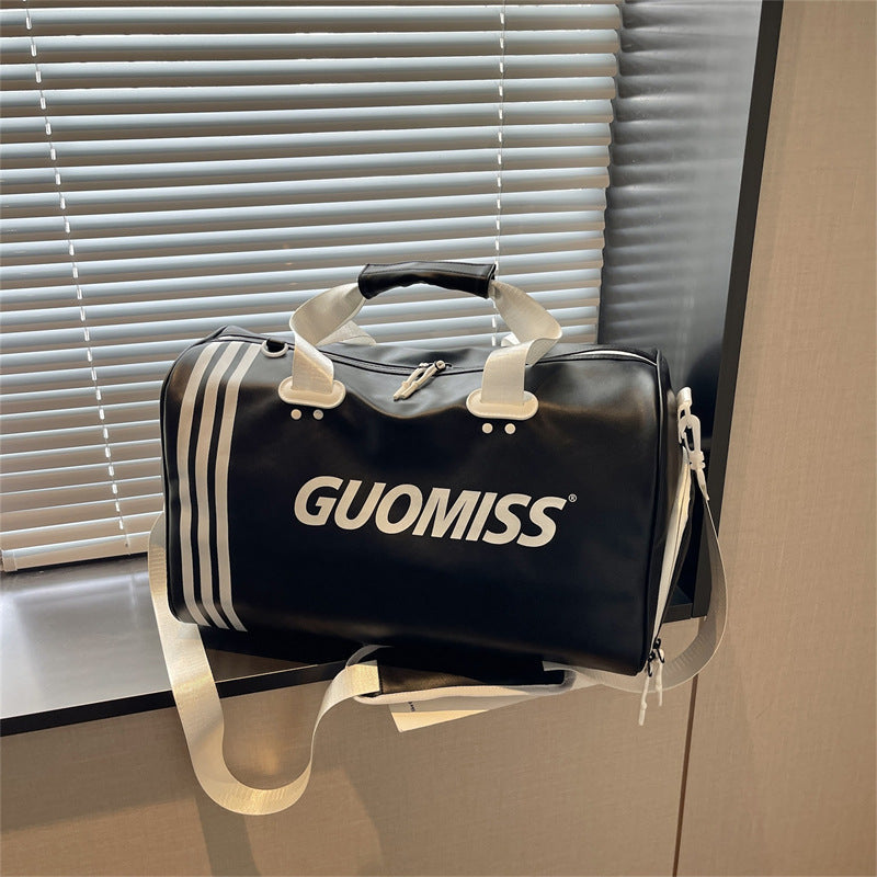 Large Capacity Waterproof Sports Travel Bag with Shoe Compartment
