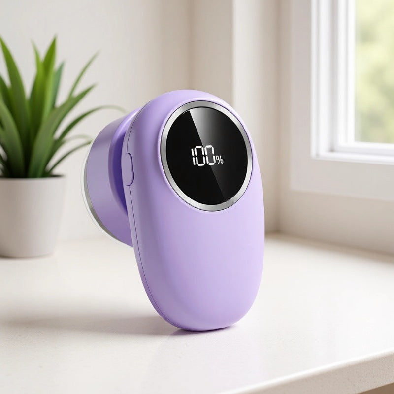 USB Rechargeable Digital Display Lint Remover