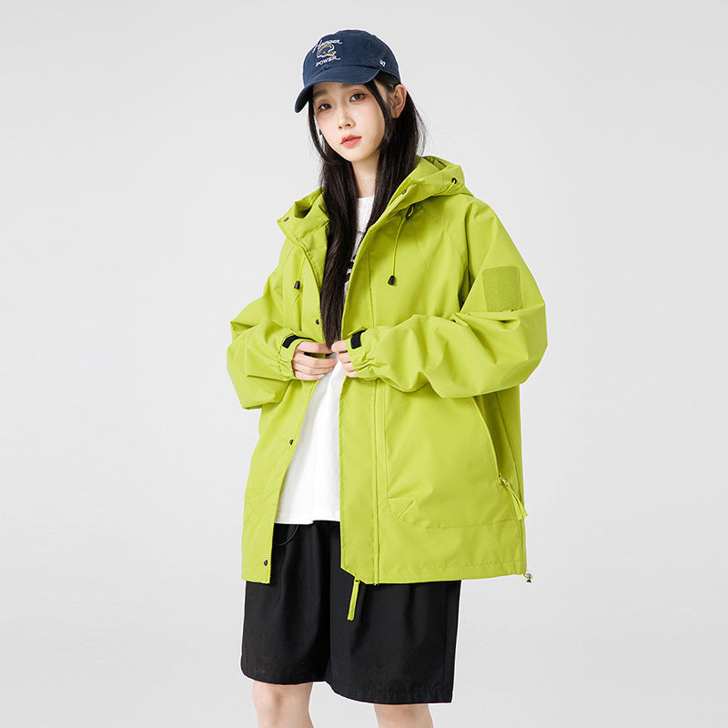 Women's Three in One Hooded Waterproof Outdoor Jacket