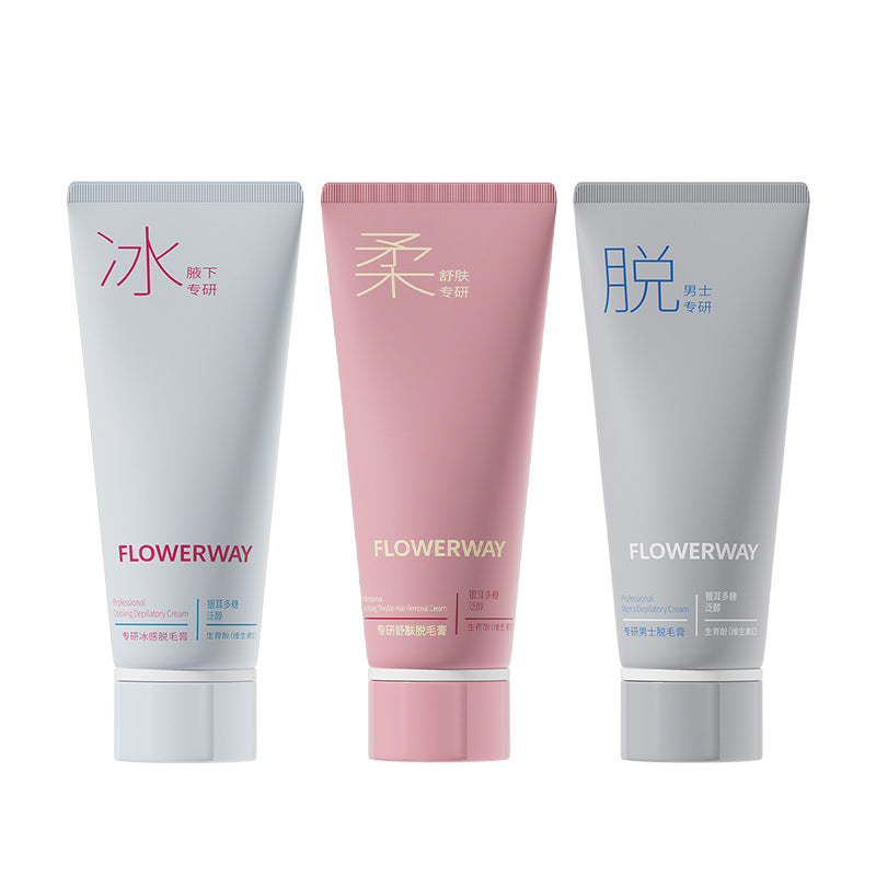 Flowerway Full Body Hair Removal Cream, 60g Formulas