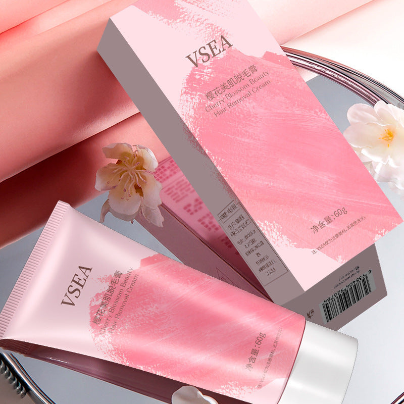 Cherry Blossom Foam Hair Removal Mousse, 60g