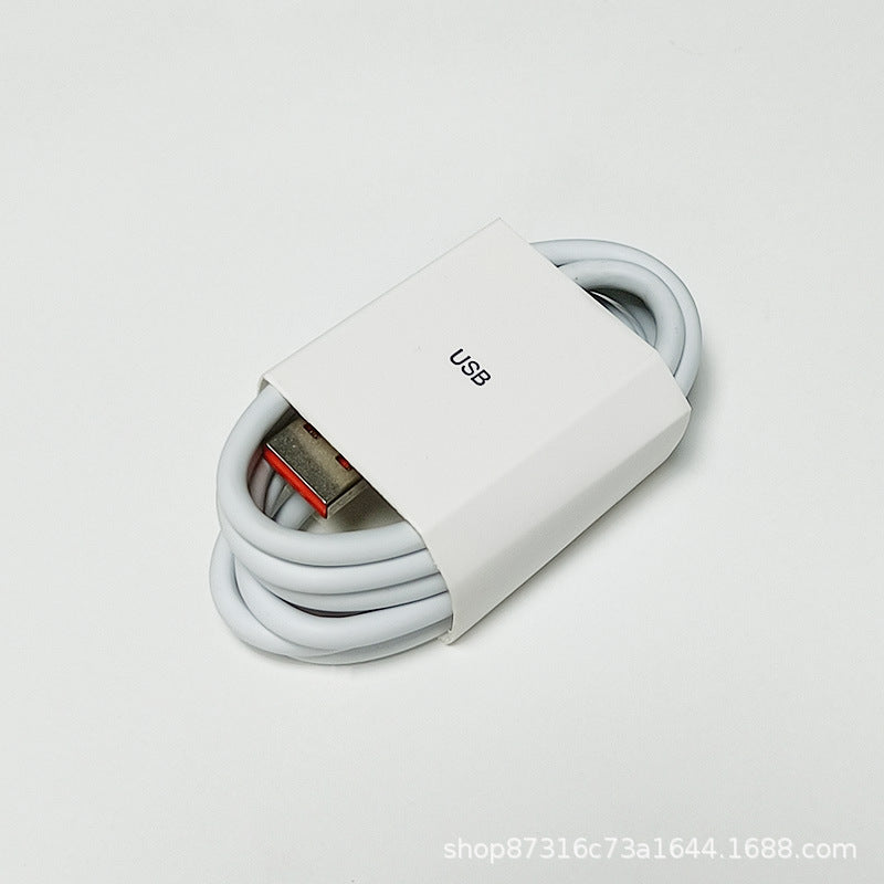 120W 6A USB Type-C Fast Charging Data Cable