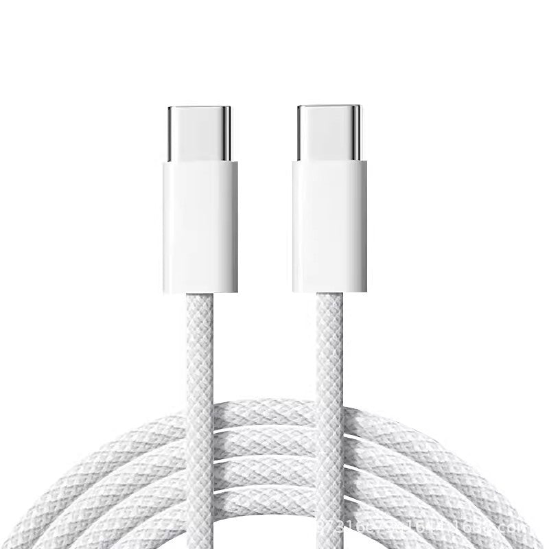 PD Dual USB-C Fast Charging Cable for iPhone Devices - 5 boxes