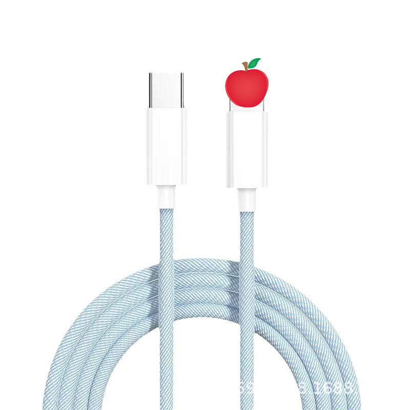 PD 20W Fast Charging Braided Cable for Apple iPhone