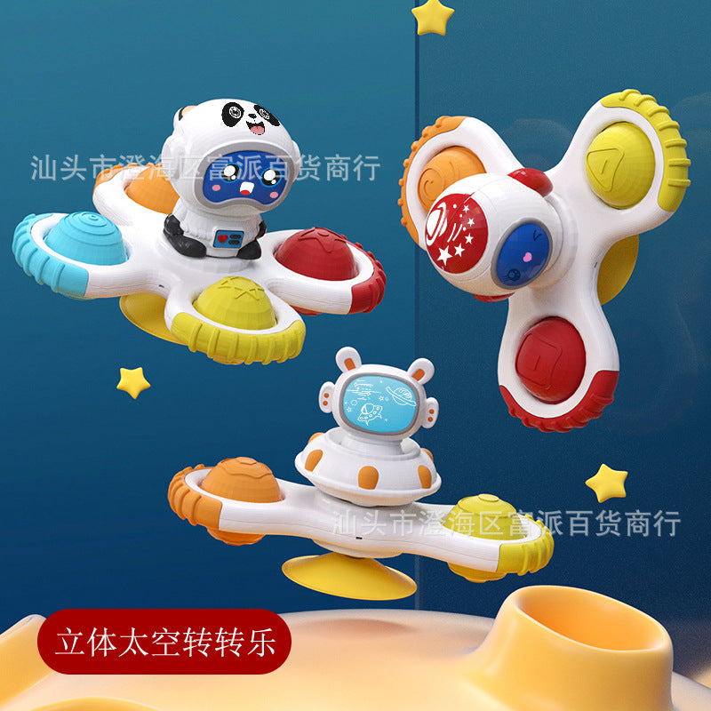 Animal and Space Theme Suction Cup Spinner Toy