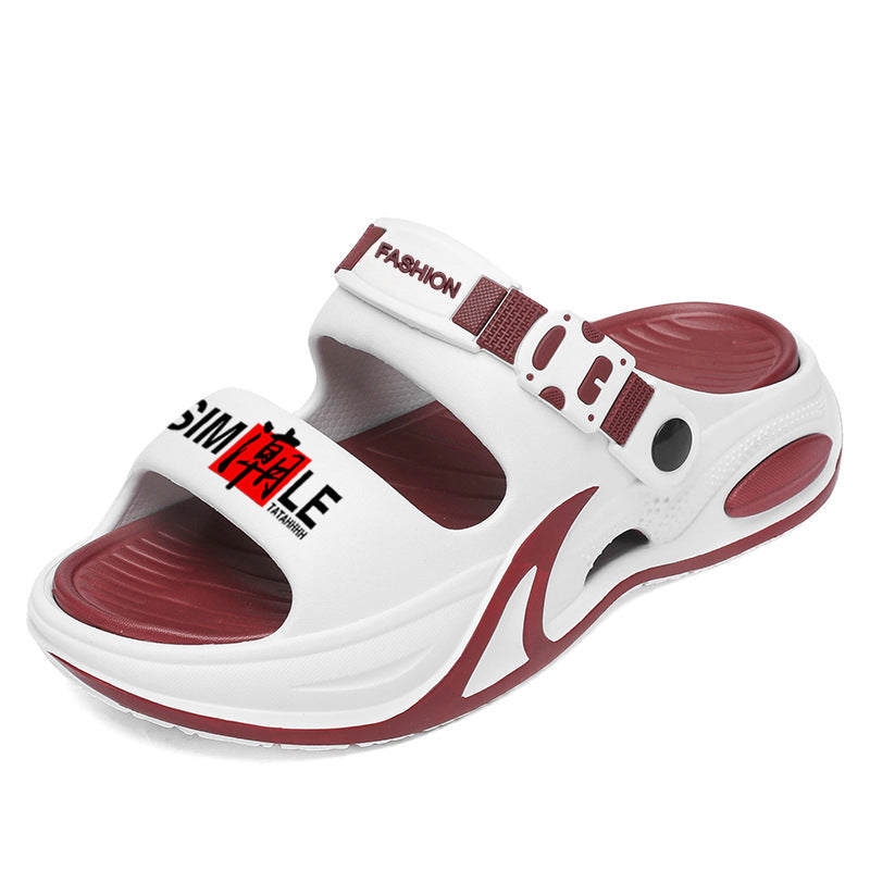 Men's Water-Resistant Sports Sandals with Thick Non-Slip Sole