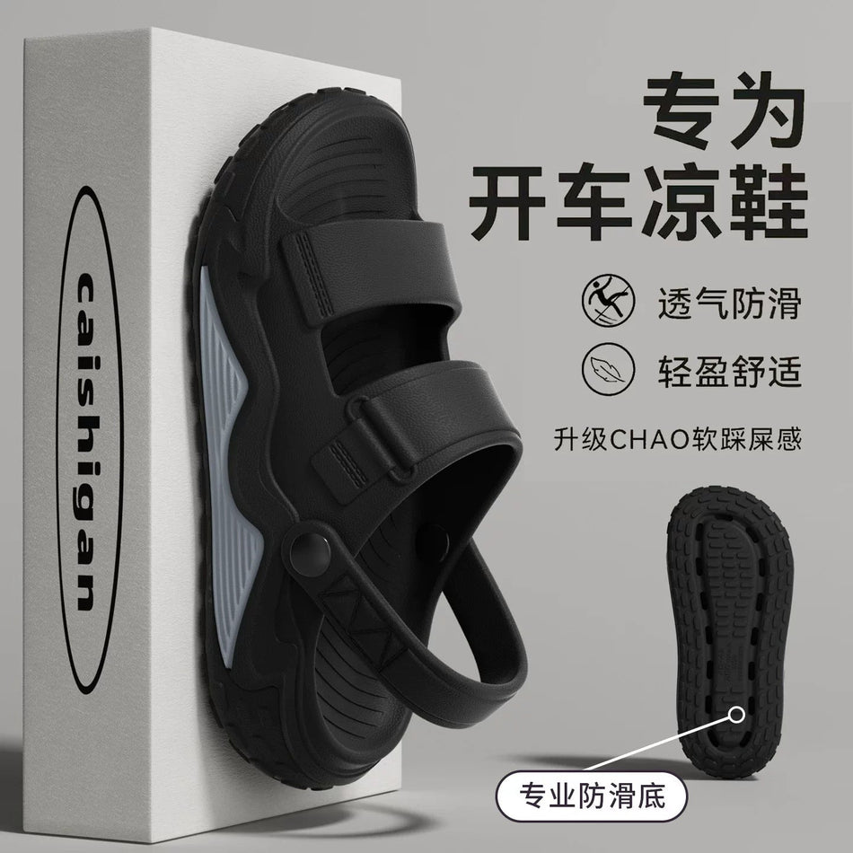 Men's EVA Thick Sole Summer Sandals with Non-Slip Sole