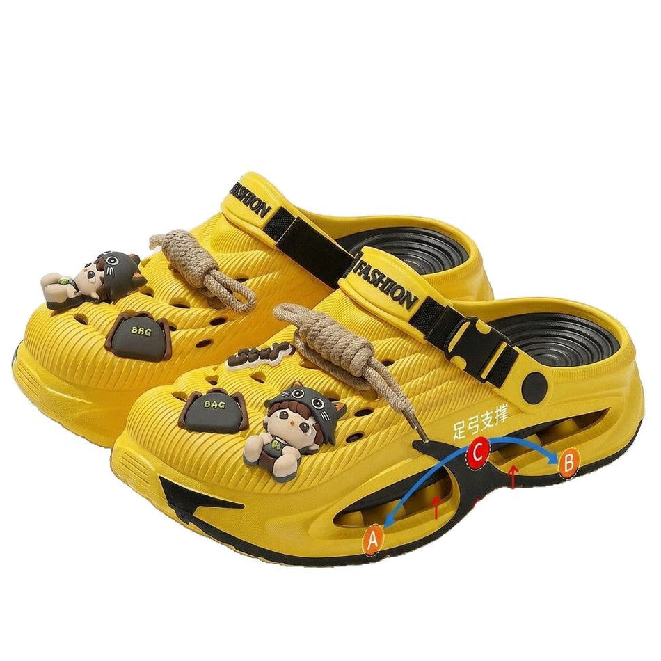 Men's EVA Clogs with Arch Support and Thick Non-Slip Sole