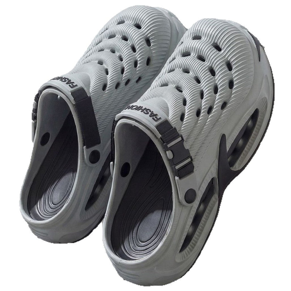 Men's Closed Toe EVA Clogs with Non-Slip Outdoor Sole