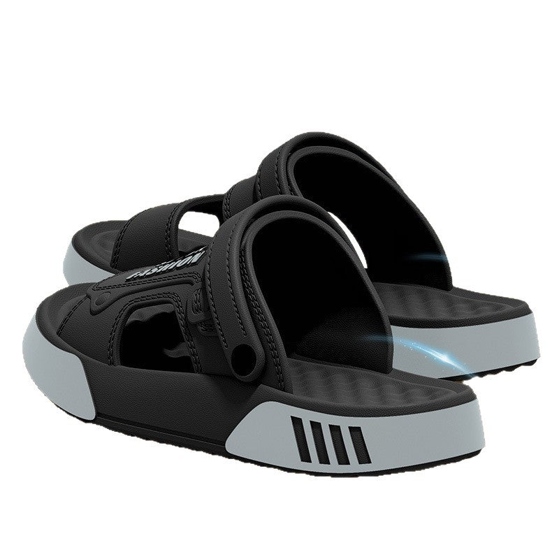 Men's Soft Sole Driving Sandals with Non-Slip Outdoor Sole