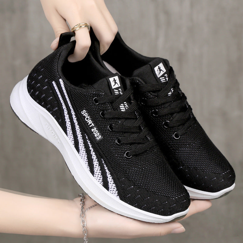 Women's Breathable Knit Sneakers with Lightweight Comfort