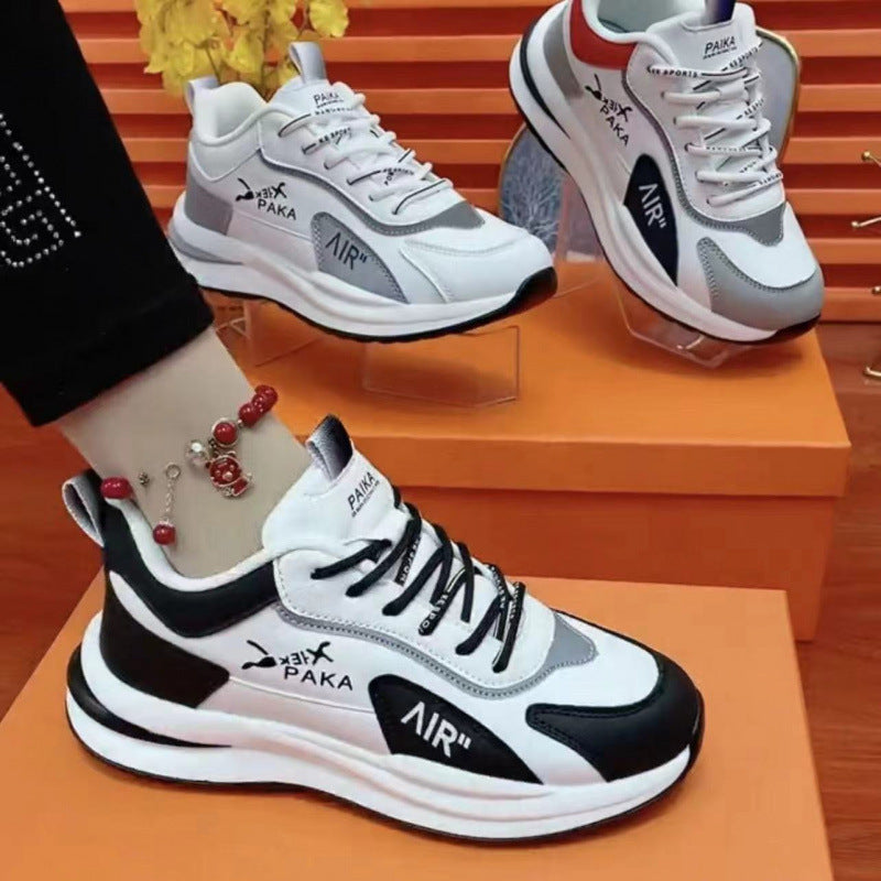 Unisex Low-Top Sneakers with Breathable Mesh Comfort