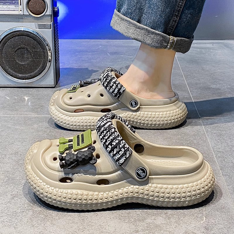 Women's Closed Toe Thick Sole Non-Slip Summer Clogs