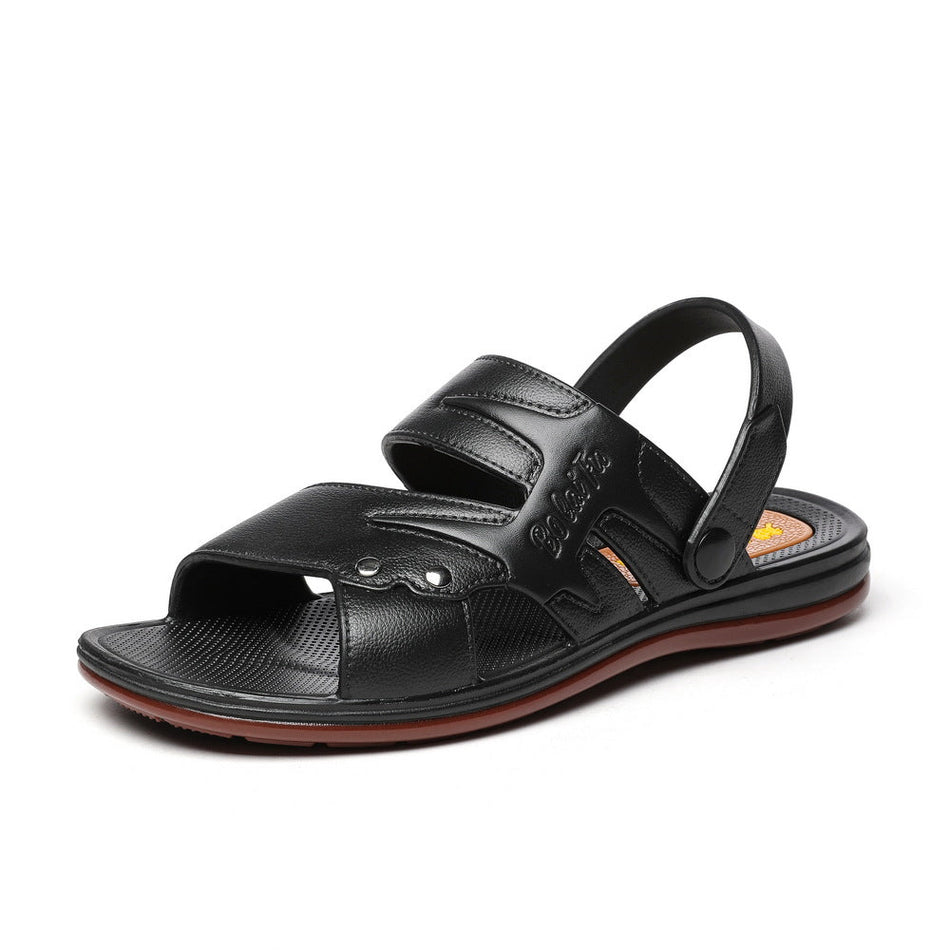 Men's Soft Sole Non-Slip Summer Beach Sandals for Outdoors