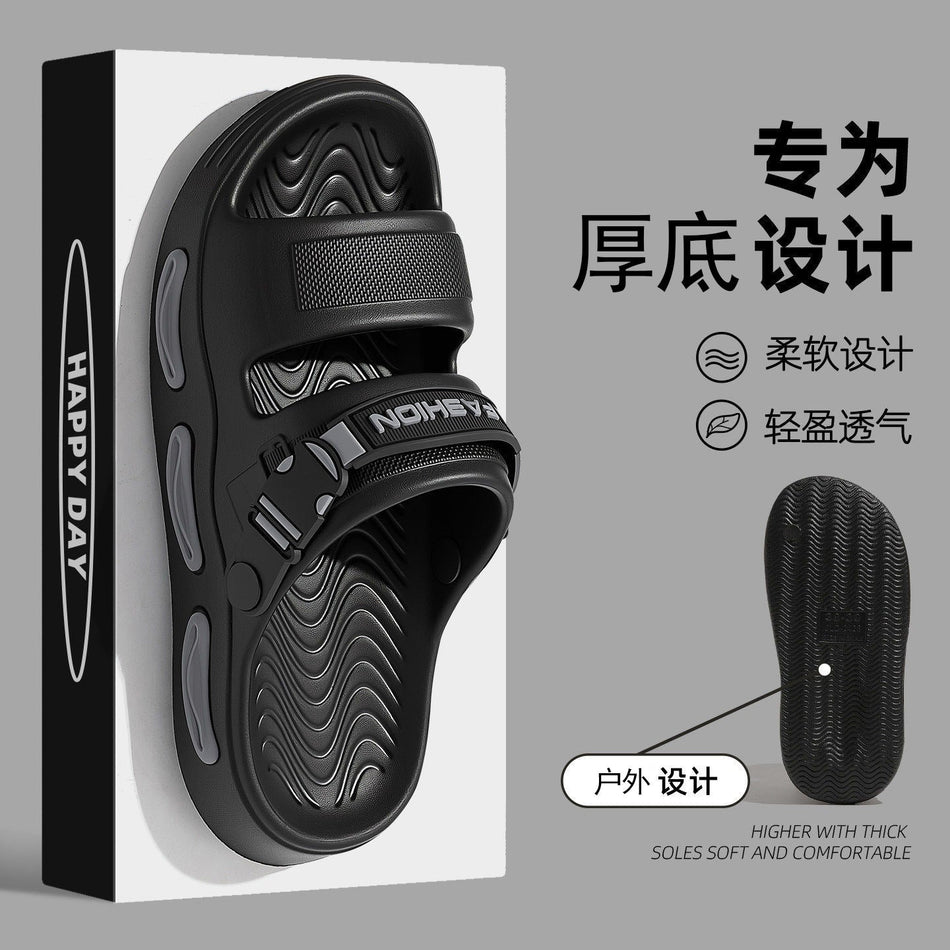 Men's EVA Thick Sole Breathable Outdoor Driving Sandals