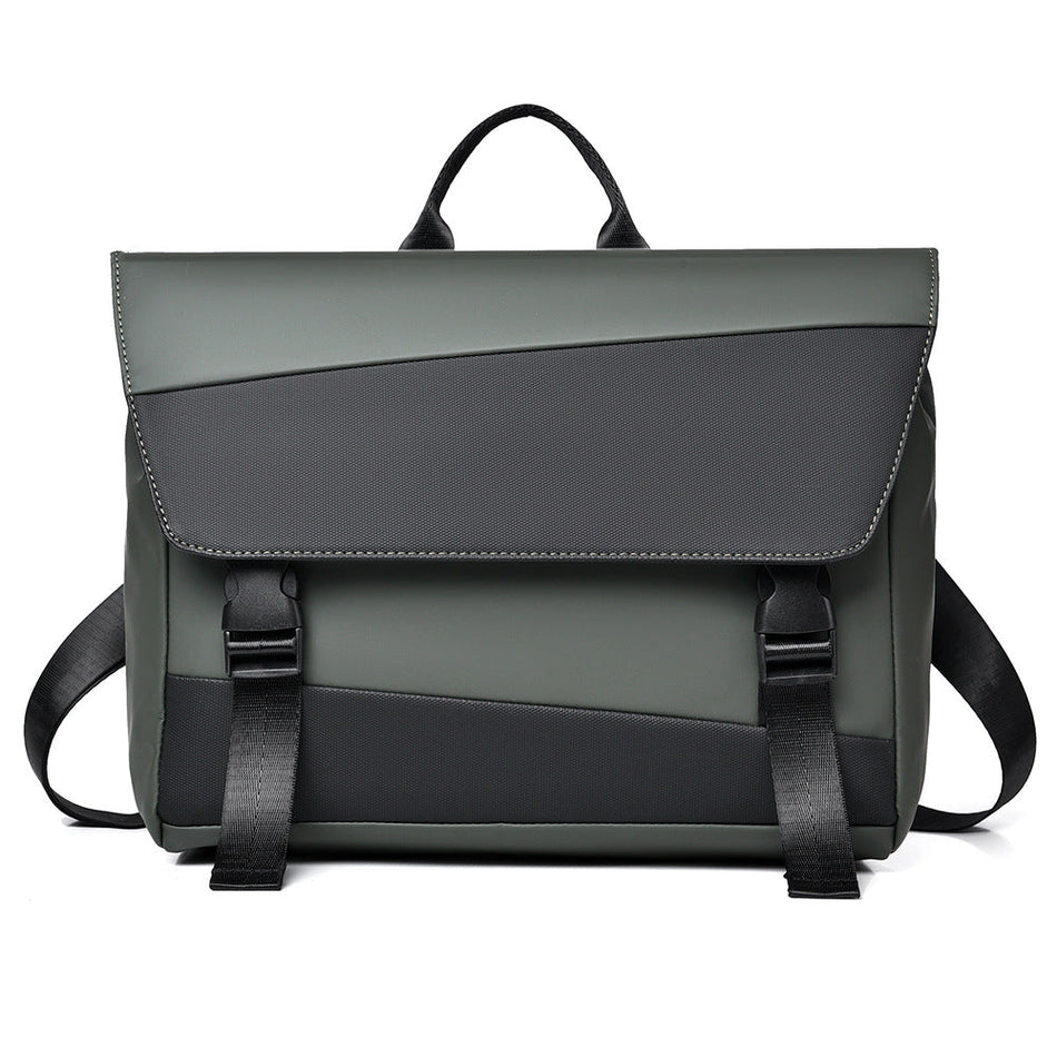 Men's Large Capacity Shoulder Briefcase for Work and Daily