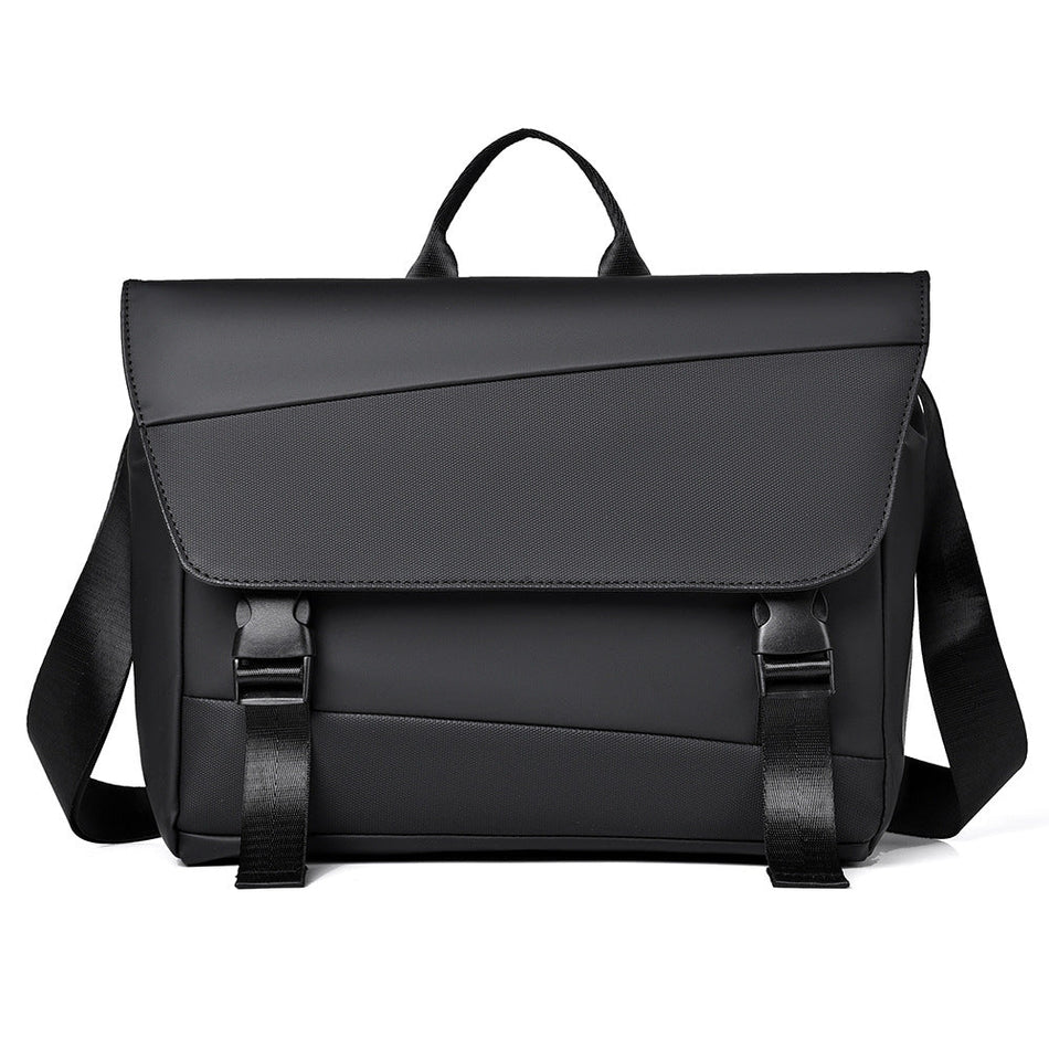 Men's Large Capacity Shoulder Briefcase for Work and Daily