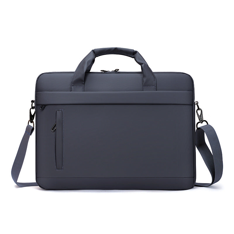 Men's Portable Business Briefcase with Trolley Sleeve Laptop Bag