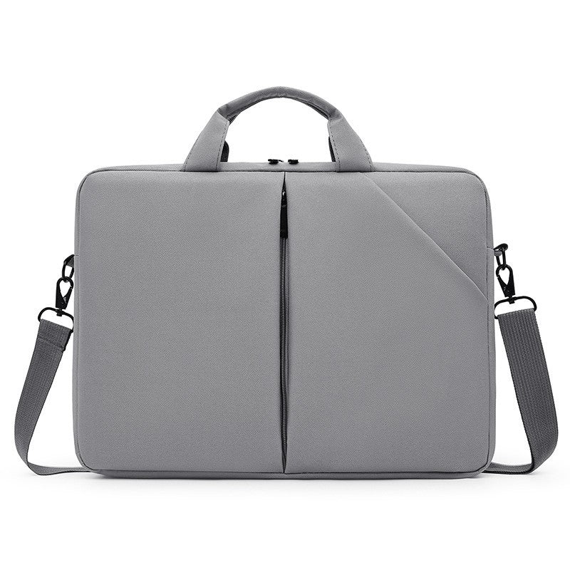 Men's Business Briefcase with Laptop Compartment and Shoulder