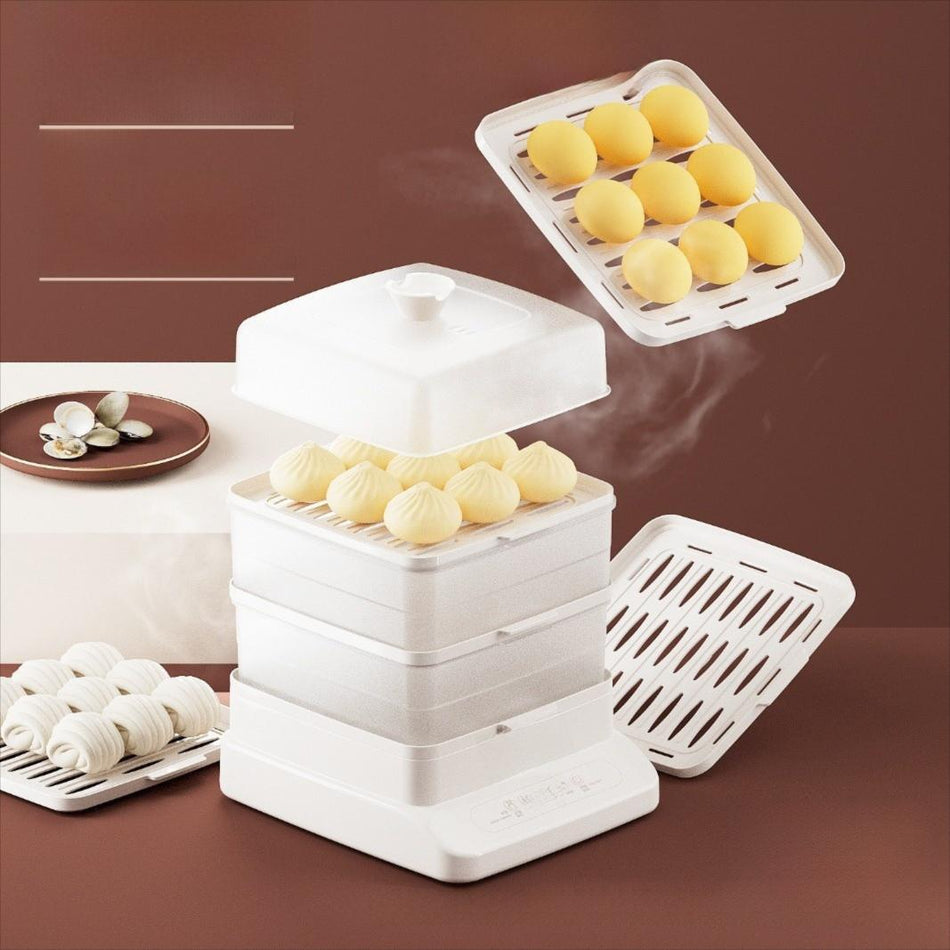Xianke Three-Layer Electric Steamer, Steam and Cook