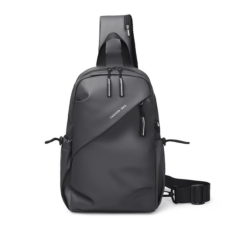 Men's Expandable Chest Bag with Versatile Commuter Crossbody