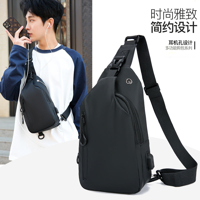 Men's Large Capacity Multi-Functional Cycling Cross Body Bag