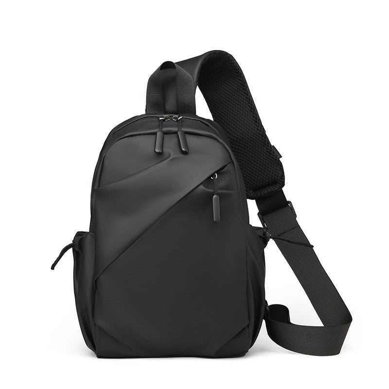 Men's Large Capacity Chest Bag with Casual Sports Shoulder Design