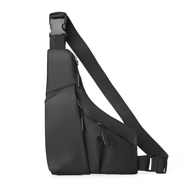 Men's Lightweight Outdoor Chest Bag with Casual Crossbody Design