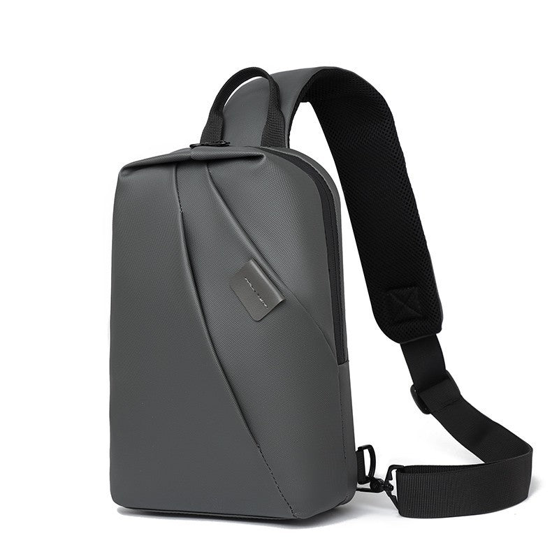 Men's Large Capacity Sports Chest Bag with Casual Crossbody Style