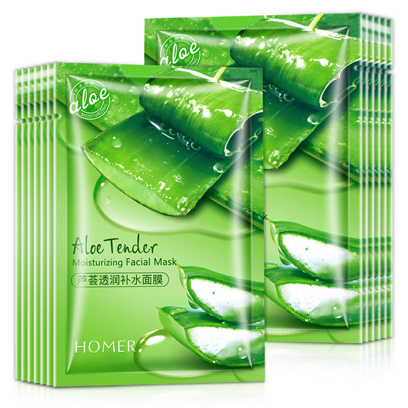 Aloe Moisturizing Face Mask Skincare Set