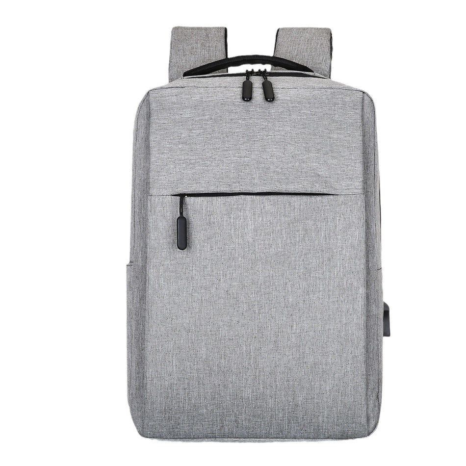 Student Backpack with USB Charging Business Computer Bag Design