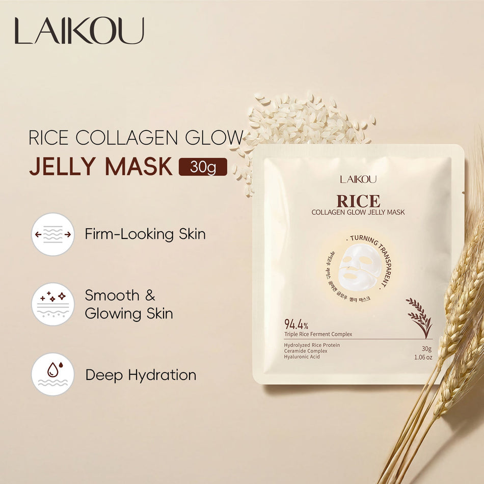 Rice Protein Brightening Jelly Mask 30g Hydrating Care